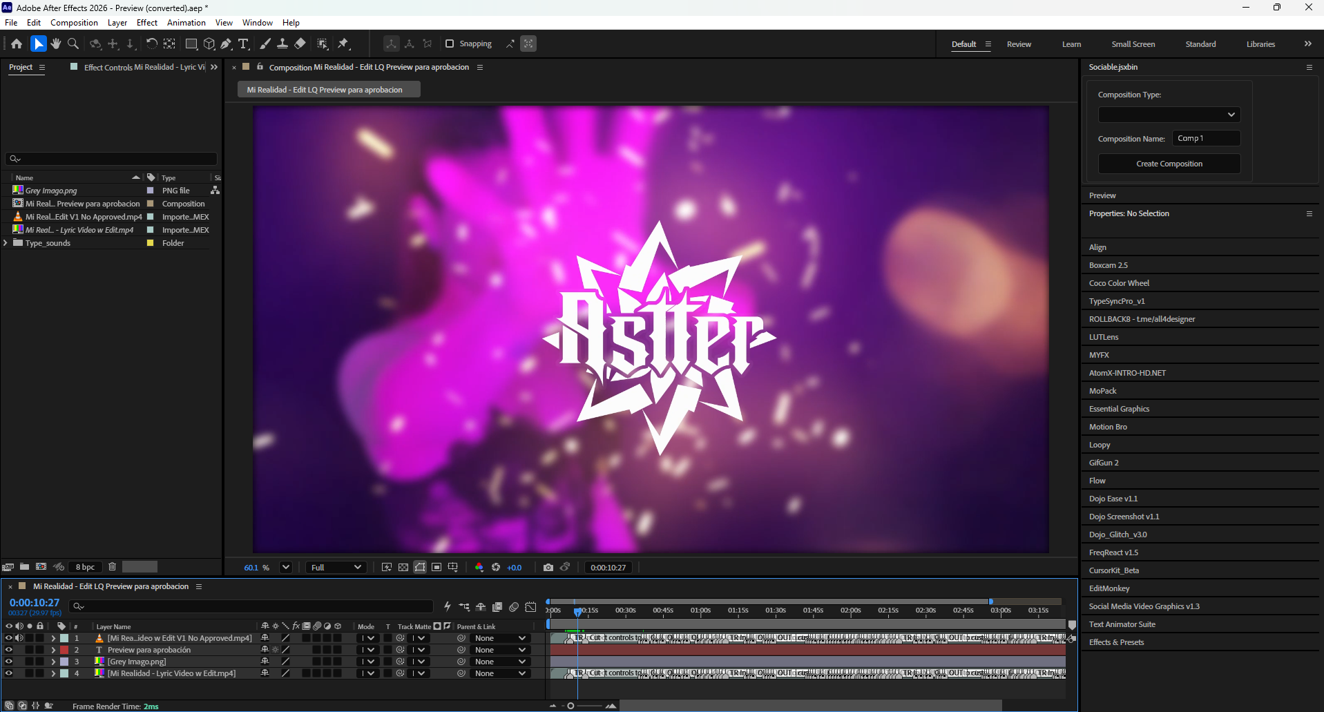 Astter - Mi Realidad